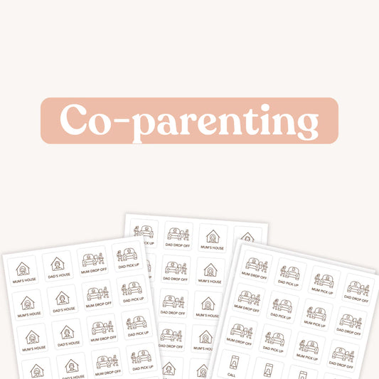 Tile Labels - Co-Parenting Pack