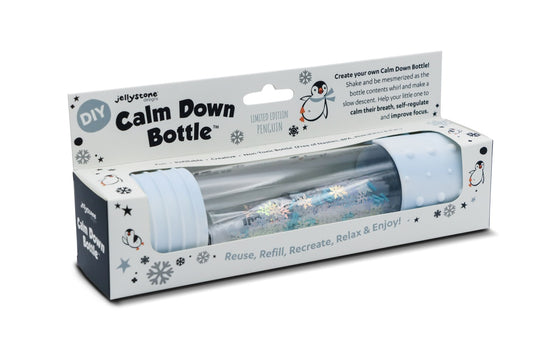 DIY Calm Down Bottle - Penguin