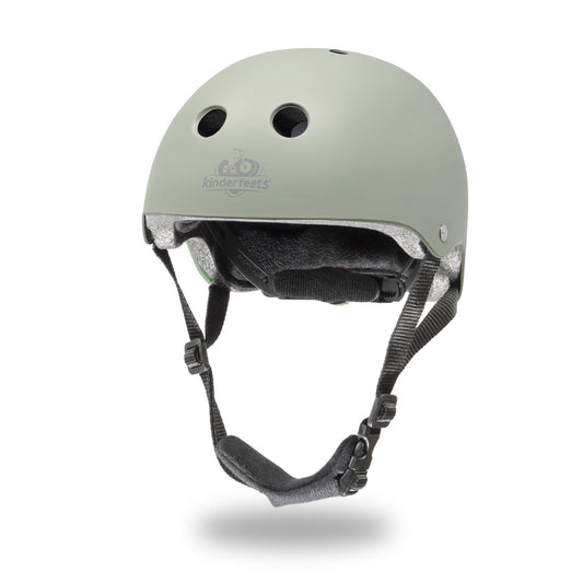 Kinderfeets Toddler Bike Helmet Matte - Silver Sage