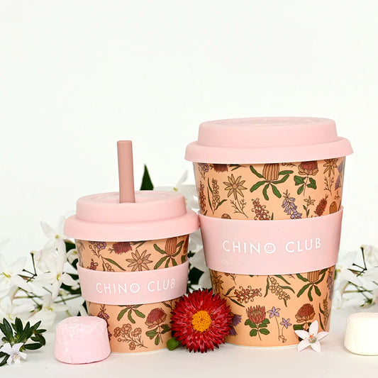 Large 12 oz Coffee Cup - Australian Wildflowers