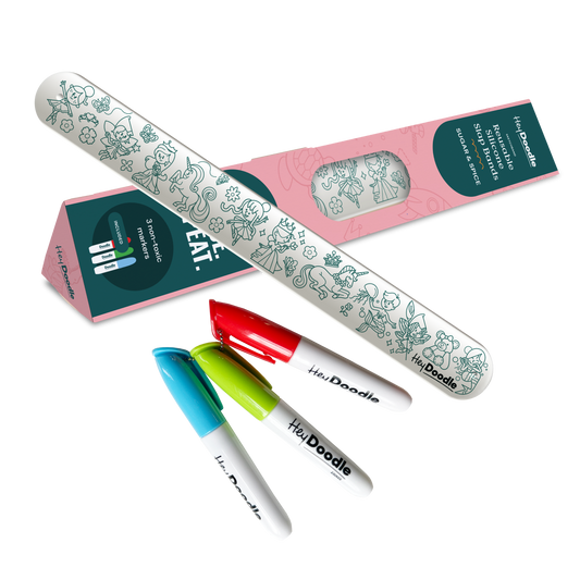 Wipeable Colouring In - Sketchband - Sugar and Spice